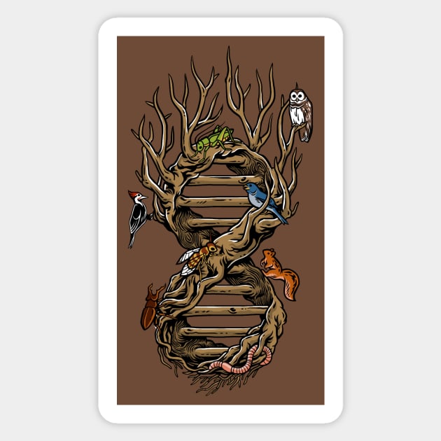 Infinitree of Life Sticker by dv8sheepn